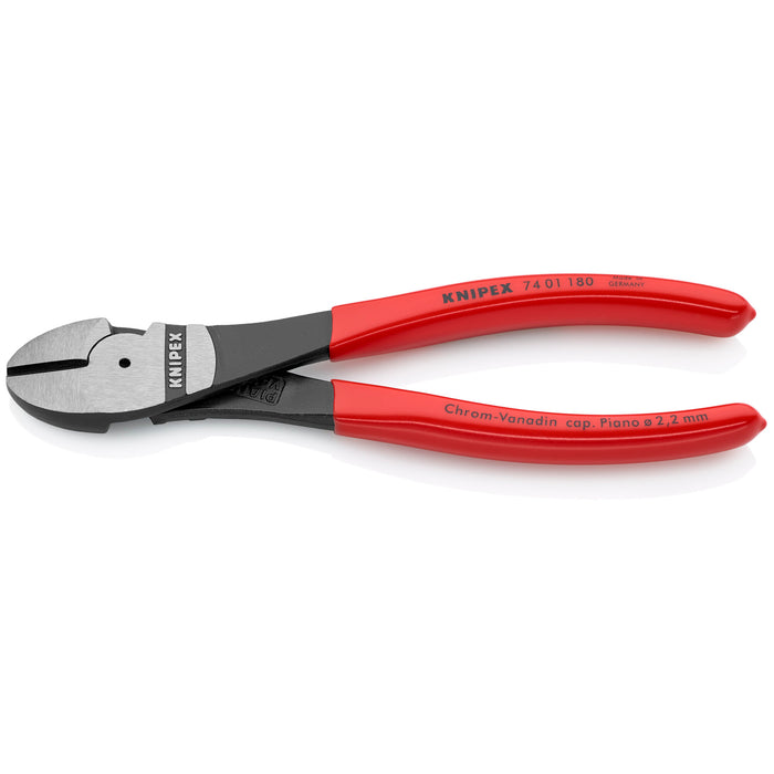 Knipex 74 01 180 7 1/4" High Leverage Diagonal Cutters
