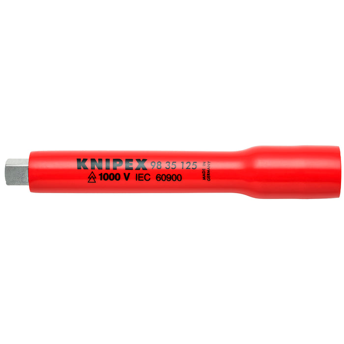 Knipex 98 35 125 3/8" Drive 5" Extension Bar-1000V Insulated