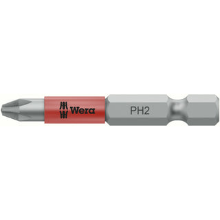 Wera 853/4 ACR® SL bits with sleeve, magnetized, PH 2 x 50 mm