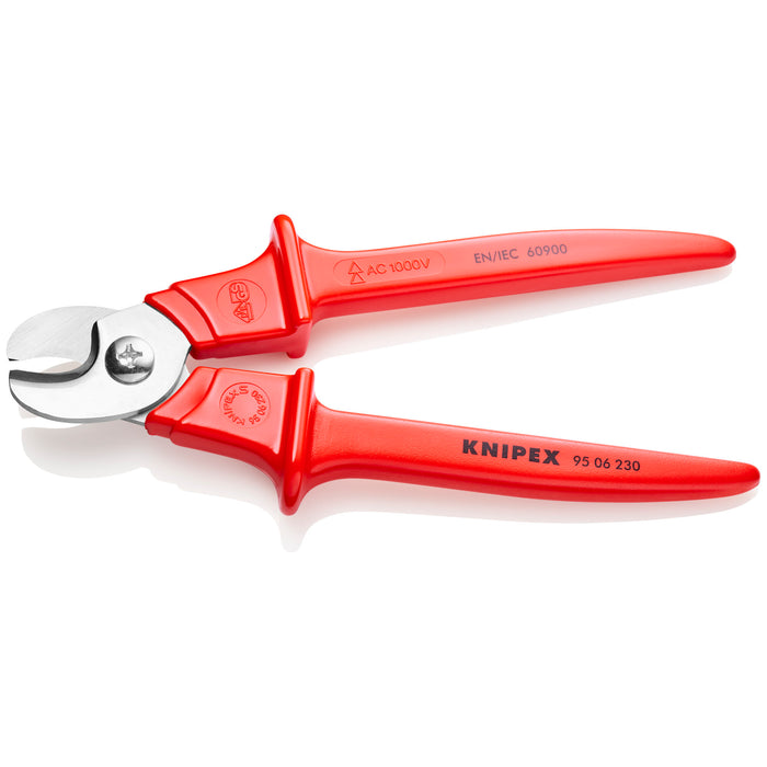 Knipex 95 06 230 9" Cable Shears-1000V Insulated