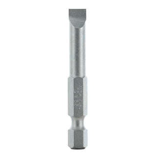 Wiha Tools 74018 Slotted Power Bit, 6.5 mm x 50 mm, 10 Pk.