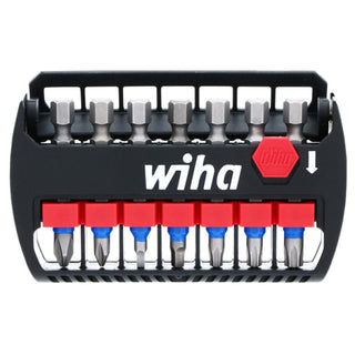 Wiha Tools 70298 7 Piece TerminatorBlue Impact Bit Set - 2 Inch Bits