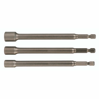 Wiha Tools 70493 3 Piece 1/4" Drive Nut Setter Set - 1/4" - 5/16" - 3/8'' x 12 Inch