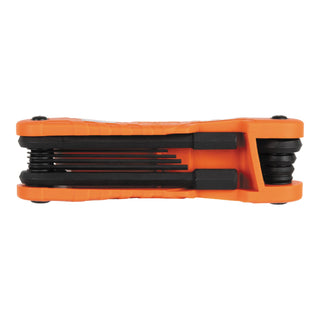 Klein Tools 70550M Pro Folding Hex Key Set, Metric, 10-Keys