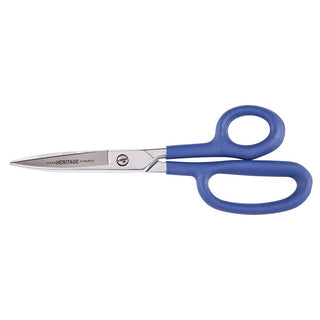 Heritage Cutlery 718LRTG 8 5/8'' Heavy Duty Shear w/ Large Ring / Texture Grip