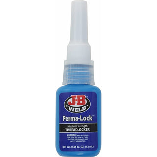 J-B Weld 24213 Perma-Lock Medium Strength Threadlocker - Blue - 13 ml