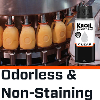 Kroil CKL081 Clear Food Grade Penetrating Oil, Drip-8oz Can