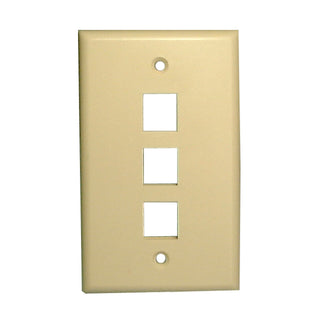 Philmore 72-5031 Keystone Wall Plate for Datacom