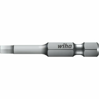 Wiha Tools 72263 Hex Contractor Power Bit 2.5mm x 50mm - 100 Pack