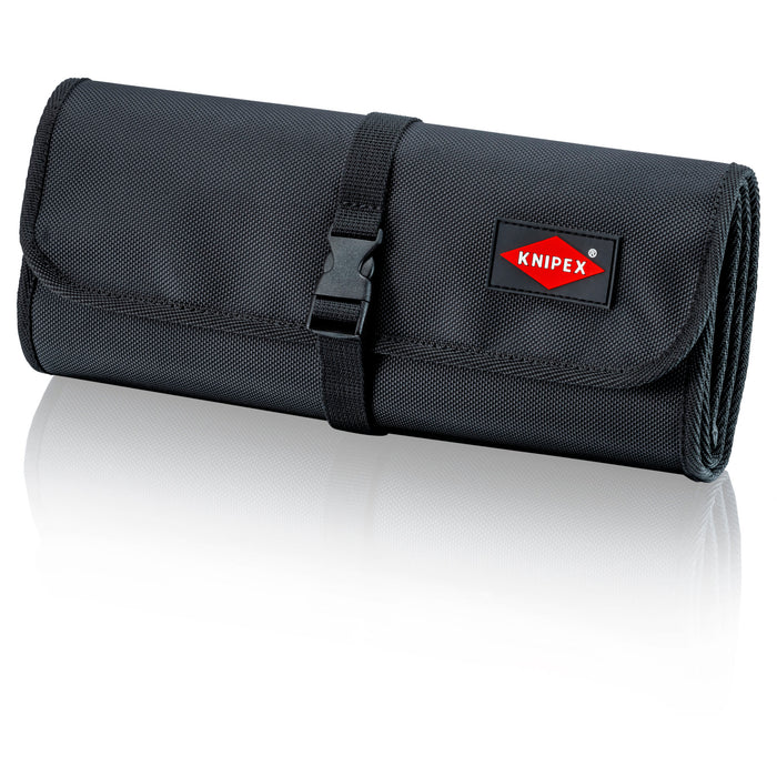 Knipex 98 99 13 15 Pc Tool Roll Bag, 1000V Insulated