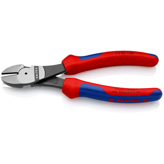 Knipex 74 02 180 7 1/4" High Leverage Diagonal Cutters