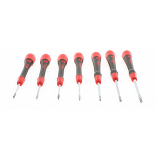 Wiha Tools 26393 7 Piece PicoFinish Precision Hex Screwdriver Set - Metric