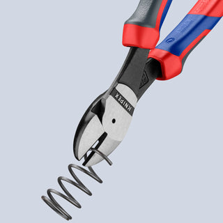 Knipex 74 02 200 SBA KnipeXtend 8" High Leverage Diagonal Cutters