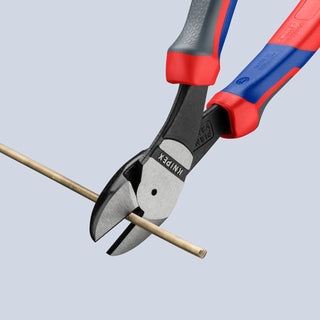 Knipex 74 22 200 KnipeXtend 8" High Leverage 12° Angled Diagonal Cutters