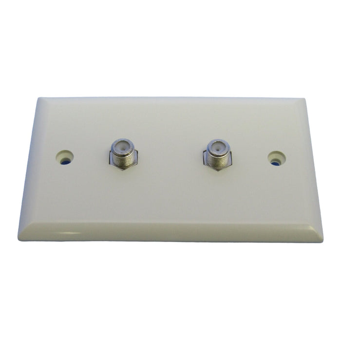 Philmore 75-3428 Dual "F" Type Wall Plate