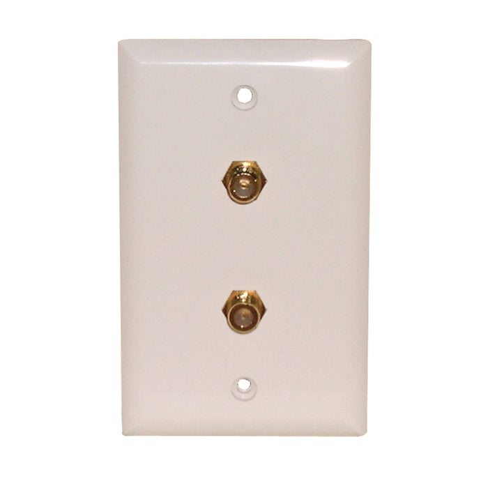 Philmore 75-604 F Connector Wall Plate