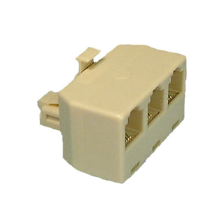 Philmore 75-6268 Modular Telephone 3-Way Jack