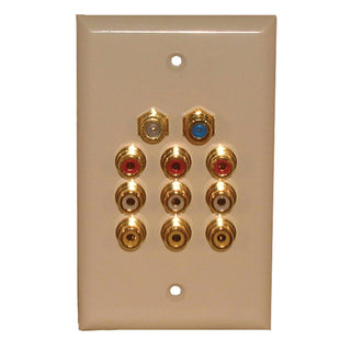 Philmore 75-658 Audio/Video Wall Plate