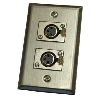 Philmore 75-727 XLR Wall Plate