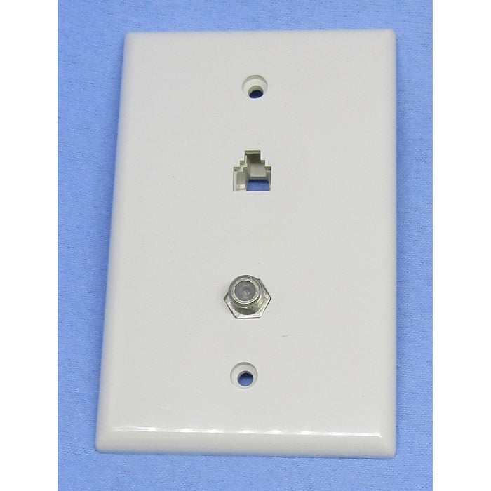 Philmore 75-852 Mid-Size Combo Wall Plate