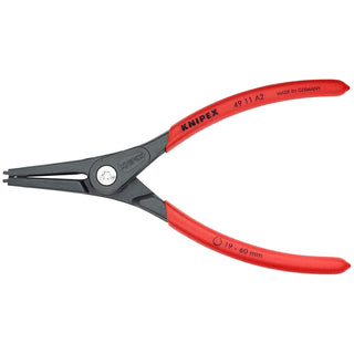 Knipex 00 19 57 4 Pc Precision Snap Ring Pliers Set in Tool Roll