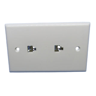 Philmore 76-010 Dual Telephone Wall Plate