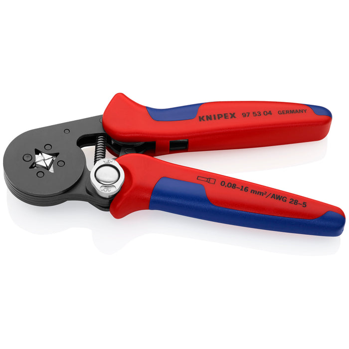Knipex 97 53 04 7" Self-Adjusting Crimping Pliers For Wire Ferrules