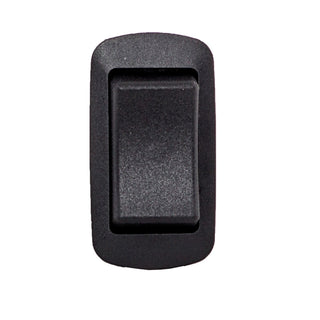 NSI 77130RQ Rocker Switch Momentary Contact DPDT 15 Amps On-Off-On Circuit Black Quick Connection