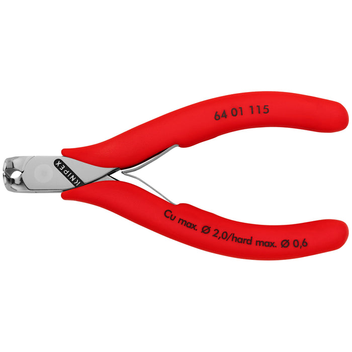 Knipex 64 01 115 4 1/2" Electronics End Cutting Nippers
