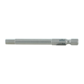 Wiha Tools 74355 5mm x 70mm Hex Power Bit, 10 pack