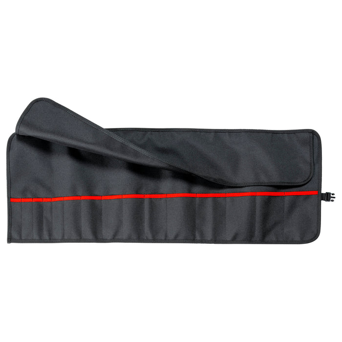Knipex 98 99 13 LE 13 1/4" 15 Pocket Roll-up Tool Bag, Empty
