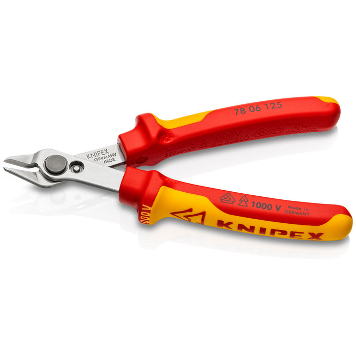 Knipex 78 06 125 5" Electronics Super Knips®- 1000V Insulated