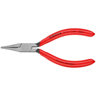 Knipex 37 21 125 5" Electronics Gripping Pliers-Flat Pointed Tips