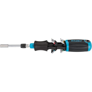 Hazet 810R-3 Ratcheting Bit Screwdriver, 250mm, 13 Pieces