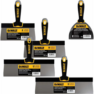 Dewalt DXTT-3-171 DW 4PC Stainless Steel Taping Knife Set w/14"Pan