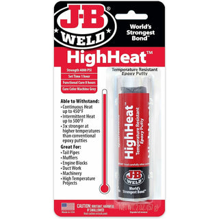 J-B Weld 8297 HighHeat Epoxy Putty, 2 oz.