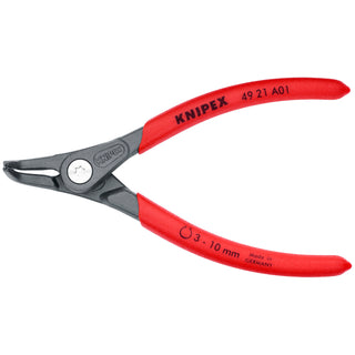 Knipex 49 21 A01 SBA 5 1/8" External 90° Angled Precision Snap Ring Pliers