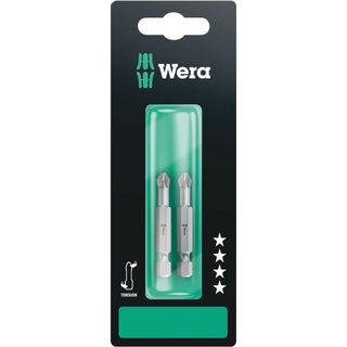 Wera 855/4 TZ SB bits, PZ 2 x 50 mm, 2 pieces