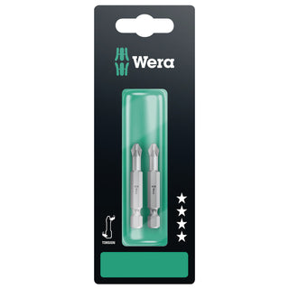 Wera 851/4 TZ SB bits, PH 2 x 50 mm, 2 pieces