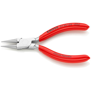 Knipex 37 43 125 5" Electronics Gripping Pliers-Round Pointed Tips