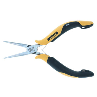 Wiha Tools 32746 Long Needle Nose Serrated ESD Safe Pliers