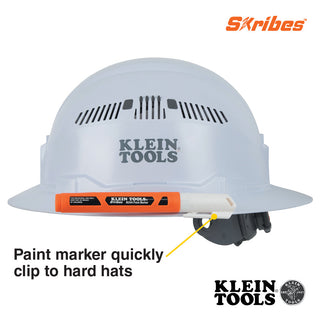 Klein Tools 86344 Skribes Paint Marker, White