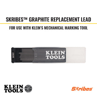 Klein Tools 86502 Skribes Replacement Leads, Black, 10-Pack