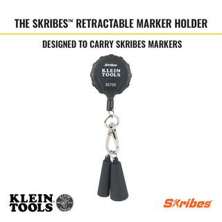 Klein Tools 86700 Skribes Retractable Marker Holder