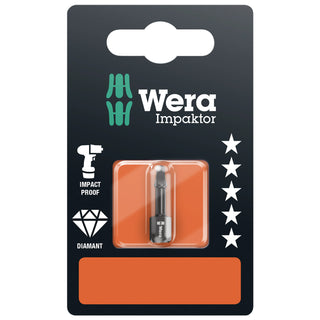 Wera 868/1 IMP DC SB Impaktor Square-Plus bits, # 2 x 25 mm