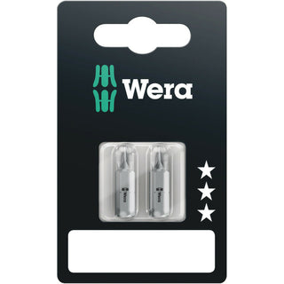 Wera 855/1 Z SB bits, PZ 2 x 25 mm, 2 pieces