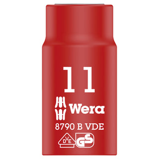 Wera 8790 B VDE Zyklop 3/8" socket, insulated, 10 x 46 mm