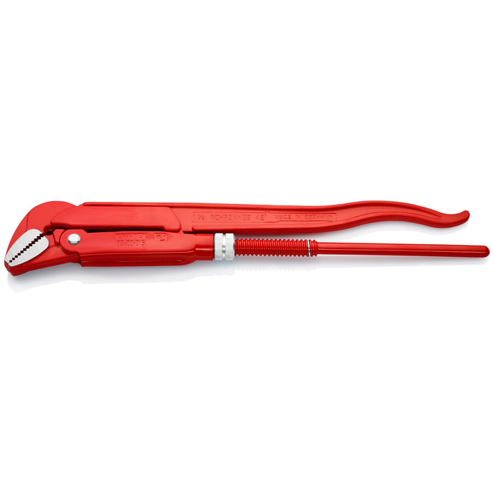 Knipex 83 20 015 16 1/4" Swedish Pipe Wrench-45°
