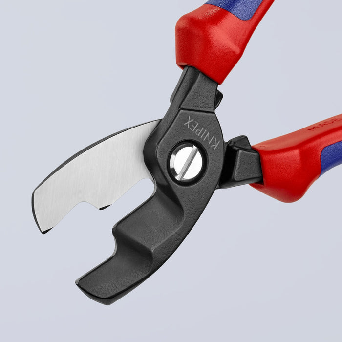 Knipex 95 12 200 8" Cable Shears-Twin Cutting Edges