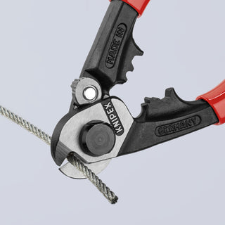 Knipex 95 61 190 7 1/2" Wire Rope Shears